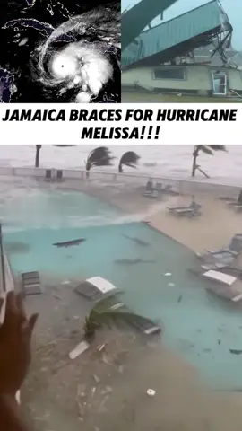 Hurricane Melissa Category 5 hits Jamaica with 160 mph winds right now - October 26, 2025 #hurricane #tropicalstorm #Melissa #category5 #hits
