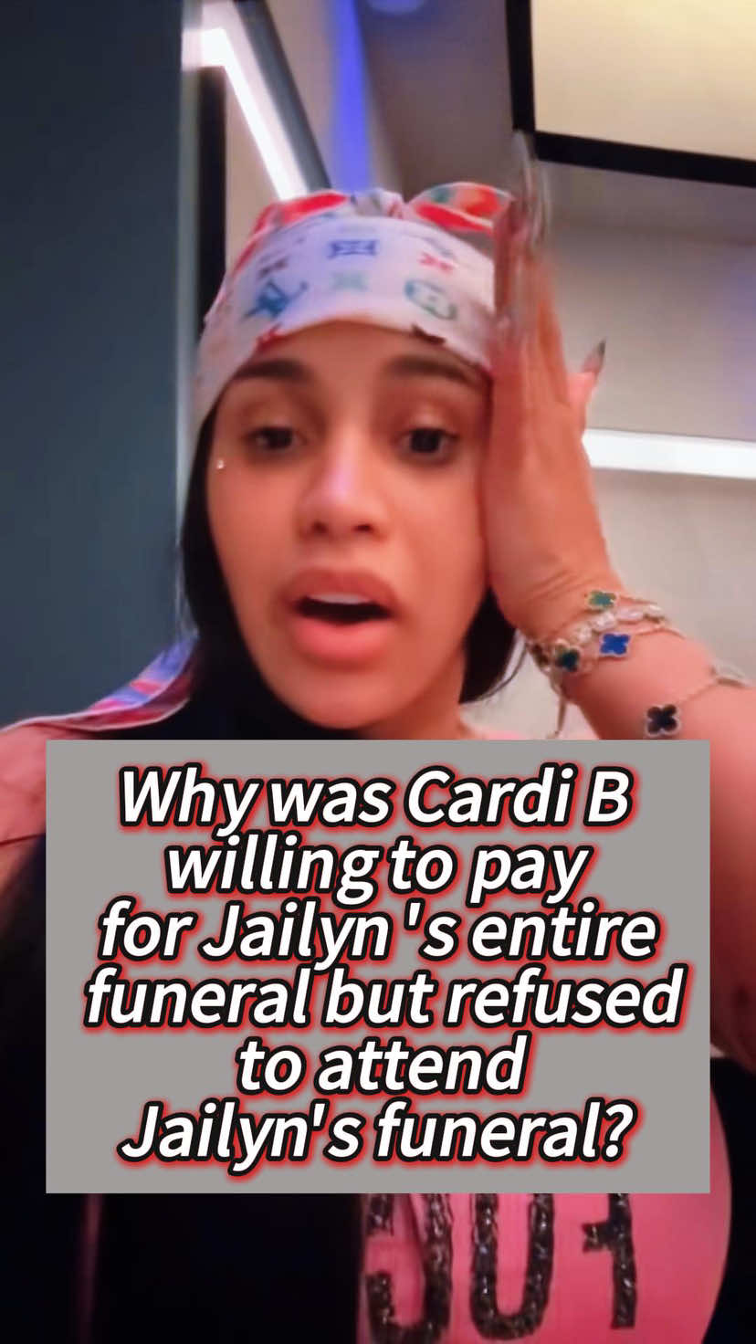 Why was Cardi B willing to pay for Jailyn 's entire funeral but refused to attend Jailyn's funeral?#usa #usa🇺🇸 #cardib #jailyn #fyp 