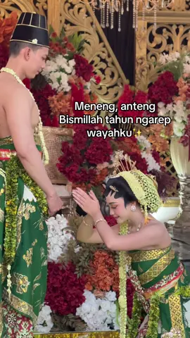 Aku, kamu dan adat jawa di 2026🥰 #solobasahan #soloputri #weddingjawa #adatjawa #muapemalang 