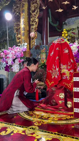 Tạ bách nhật cho đệ tử🙏🏼🙏🏼#haudong #daomauvietnam 