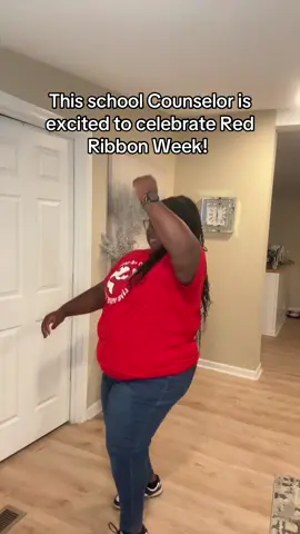 This school Counselor is excited to celebrate Red Ribbon Week! #redribbonweek #drugfree #bullyingawareness #schoolcounselor #fyp 