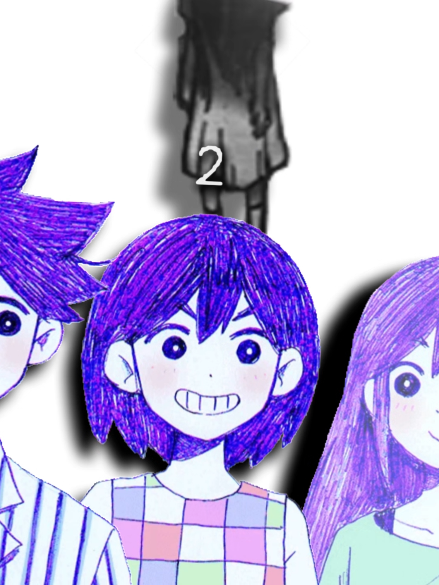 FILLER // testing around with this style, lowkey fun // new watermark? and also bigger sized vid // #fyp #edit #capcut #omori
