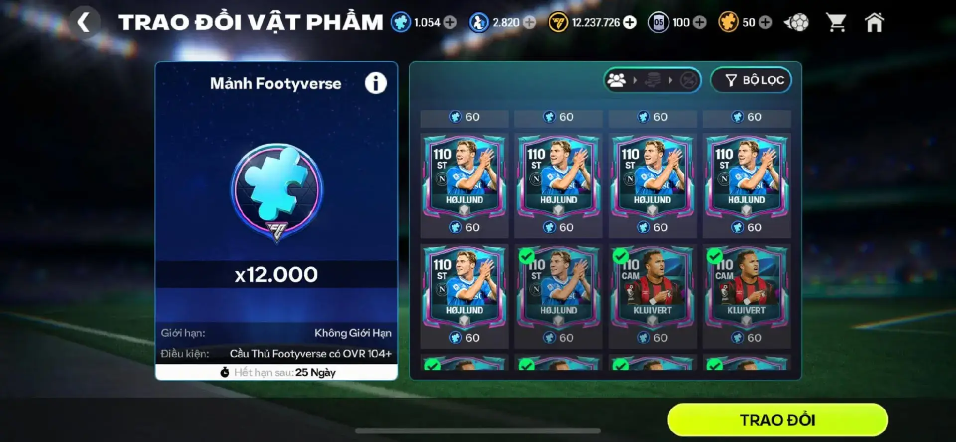 Tuần đầu của ae thế nào rồi hẹ hẹ 😎 #fcmobile #fc26 #fc25 #ea 