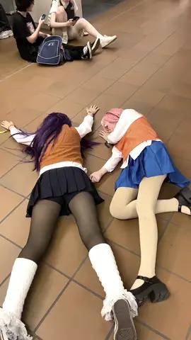 #NATYURI // im crying  yuri: @zuckerwatte  #ddlc #ddlccosplay #mexberlin #cosplay 