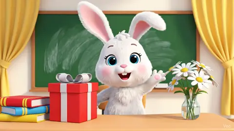 Thỏ con iu iu ☘️ #lớp1 #AI #khởiđộnglớphọc 