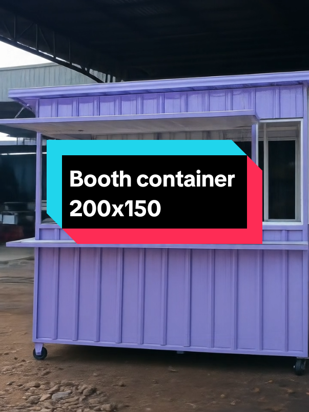 Bangun usaha makin mudah dengan booth container elegan ini! 🔥 Kuat, praktis, dan siap jadi pusat perhatian pelanggan. Cocok untuk jualan minuman, makanan, atau stand kekinian yang bikin daganganmu naik kelas 🚀✨ Request Ukuran dan warna bisa!! Wa 083114451925 #fyp #booth #boothcontainer #beranda #belanjaditiktok 
