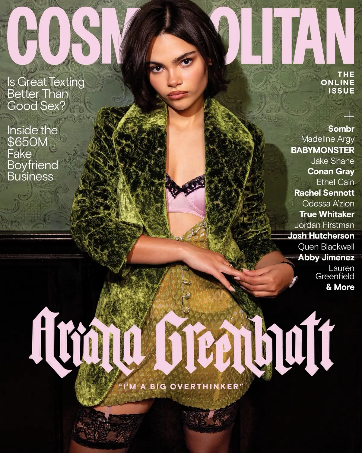 Since her days on the Disney Channel, #ArianaGreenblatt has always understood the power of an online presence. Now 18 and many roles and millions of followers later, Ariana is still learning how to navigate life (and manage her public-facing image) in the digital age.  For Cosmopolitan’s Online Issue, our latest cover star sat down to chat with internet sensation #JakeShane to talk about stardom in the age of social media. @Jake Shane #arianagreenblattedit @Now You See Me 