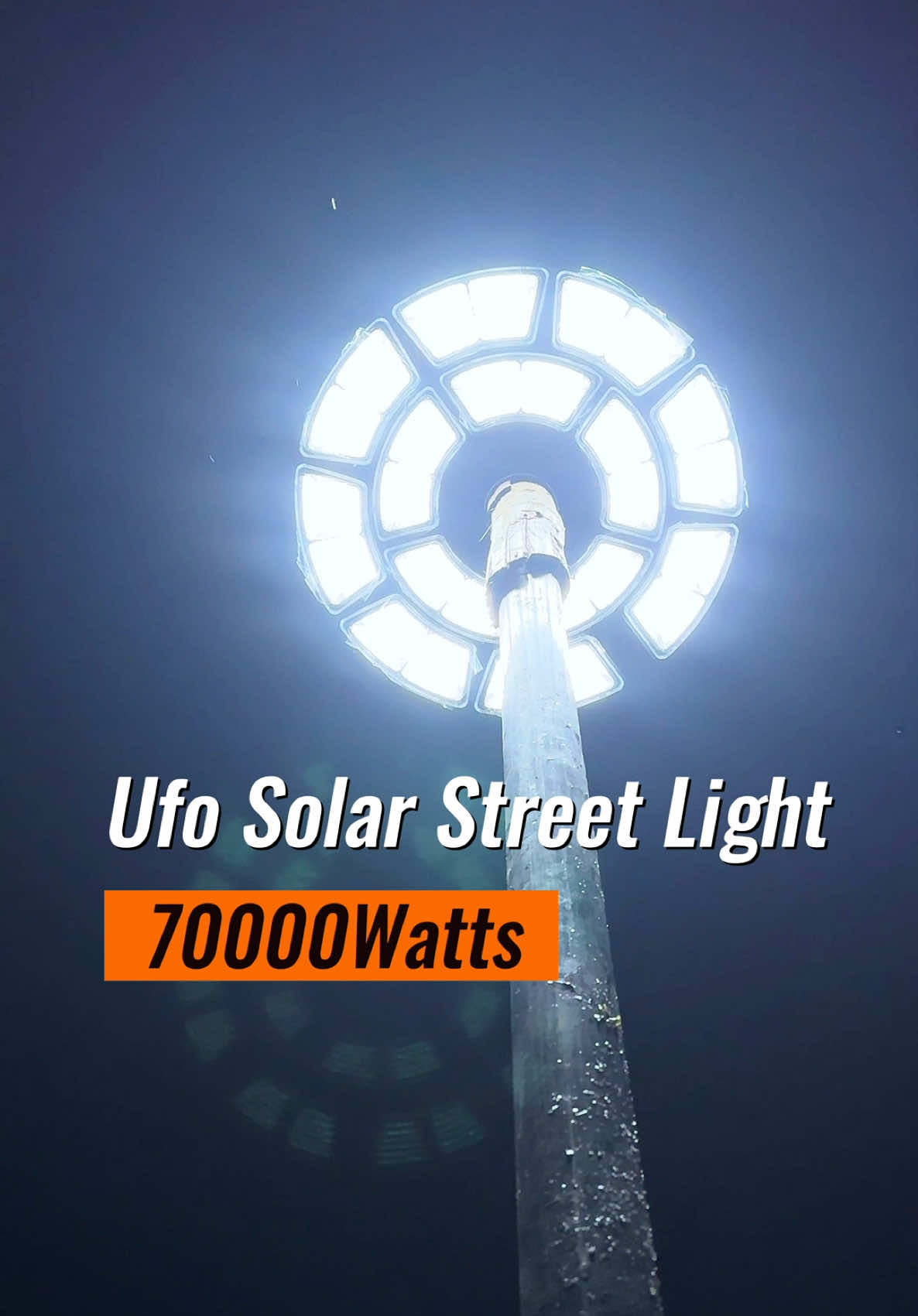 UFO Solar Street Light Outdoor Light  ✅Heavy Duty over Size Solar Street Light  ✅Safe and Fast Delivery  ✅IP65 Waterproof Solar Light  ✅With Motion Sensor Light  ✅360• Light Coverage for Large Area Illumination #ufosolarlight #solarstreetlight #solarlight #solaroutdoorlight #solar @tonyslamp PH 