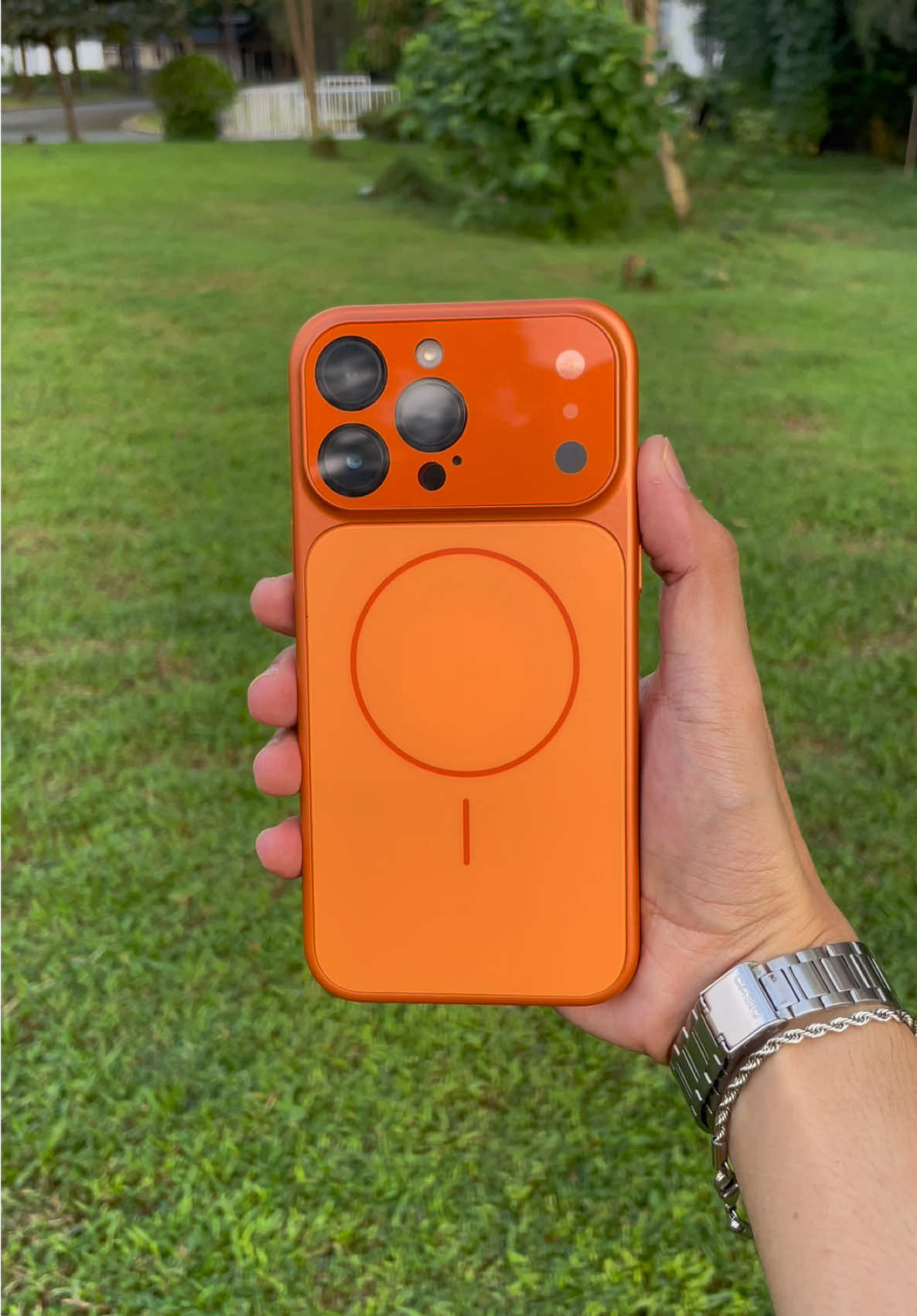 instant 17promax case #fyp #iphonecase #iphone17promax #orange #caseiphone 