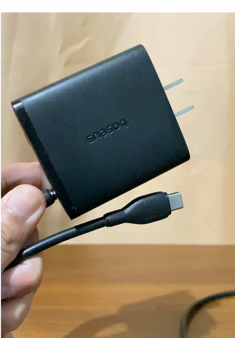 Charger na may USB and Type C Port? Naka triple port pa! Baseus Dual USB Type C Charger 30W. Nasa Yellow Basket!😉 #baseus #charger #usbcharger #typeccharger #fyp 