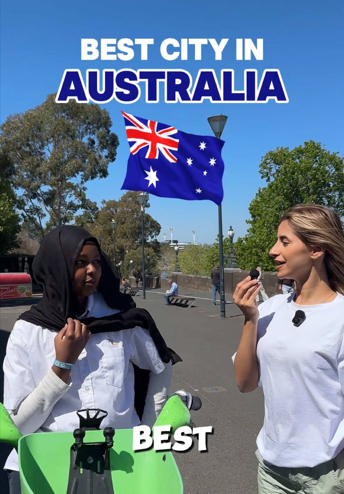 Best city in Australia? 👀👀👀 #australia #streetinterview #trifidpropertiesAU #australiancities #melbourne 