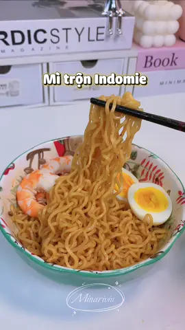 Ai đạo mì trộn thì không thể bỏ qua em mì này nha 😋😋 #mitronindomie #mitron #indomie #mukbang #xh 
