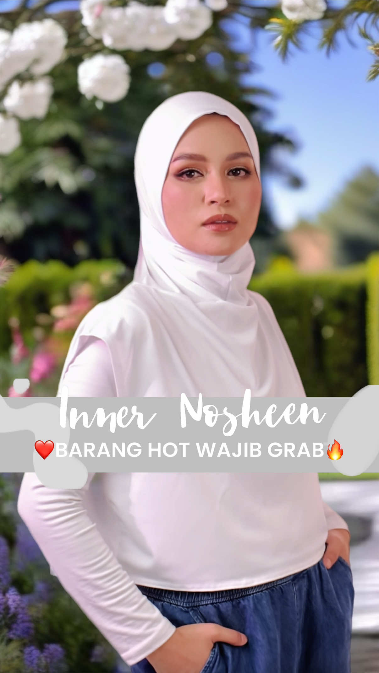 Laku macam goreng pisang panas tau inner ni🔥 jadi kalau dah kenan tu checkout je terus jangan tunggu lama2‼️ material ringan, sejuk & breathable sesuai untuk bersukan🩷yang penting no more tudung terangkat, confirm secure je tau😎 grab now sis ##innertudung##innerbaju##innerhoodie##hijabactivewear#hijabsports 