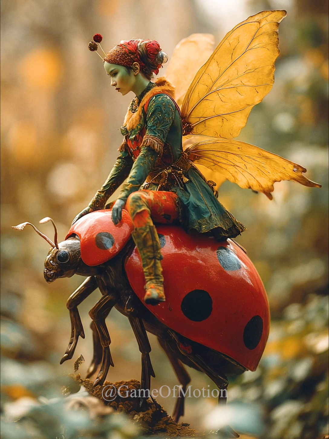 Tiny fairies #ai #aiart #klingaicpp #klingai #gameofmotion