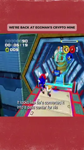 We're back at Eggman's Crypto mine #sonic #cartoons #animation #fyp #viral 