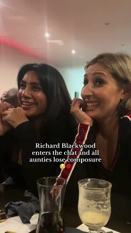 Richard Blackwood could sell air and they’d be first in line 😭💋  @richardblackwoodoffcial  #fyp #viral #DesiAunties #CelebrityCrush #richardblackwood 