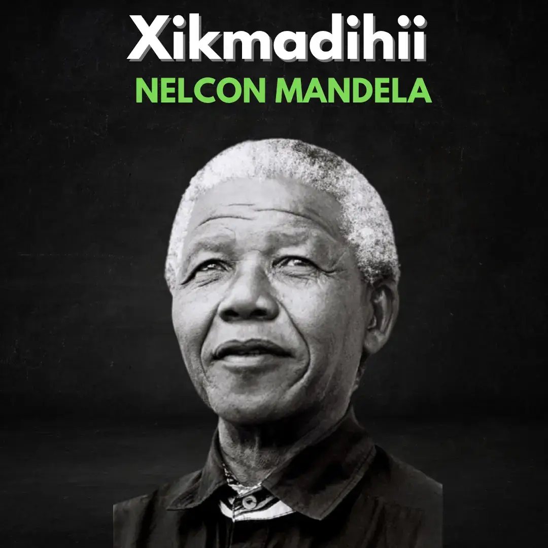 Nelson Mandela waxa uu sanadii 1918kii kudhashay  tuulada mvezo oo kamid ka ah magaalada cape ee koonfur afrika. Waxa uu la kacaamay duni uu ka jiro hayb-sooc , gumaysi iyo midab takoor ba'ani . Waxay dadka madowga ahi  wajahayeen biddenimo iyo adoonnimo ay kala kulmayeen dadka caddaanka ah . Waxa uu nelson 1943kii ku biiray aasaasayaashiisana kamid noqday ururka ANC oo loosoo gaabiyo   