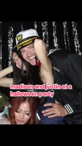 madison beer and justin herbert at a halloween party with matching costumes 🎃🤍 #madisonbeer 