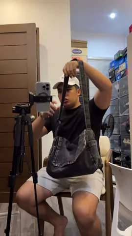 Minsan lang ako mag recommend ng bag kase gusto ko yung solid talaga yung quality tulad nito #gymbag #mensbag #crossbodybag #slingbag #affiliatemarketing 