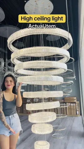 Another reco light just for you! As an owner of a lighting store i reco this best seller high ceiling light, it will add elegance to your home. #light #highceilinglight #lightingrecommendation #lightsforsale #chandelier 