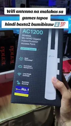 Tp link Eap 225 outdoor/indoor antenna good for online games⬇️ #tplink #antenna #ap #wifiantenna.#tplinkeap225 