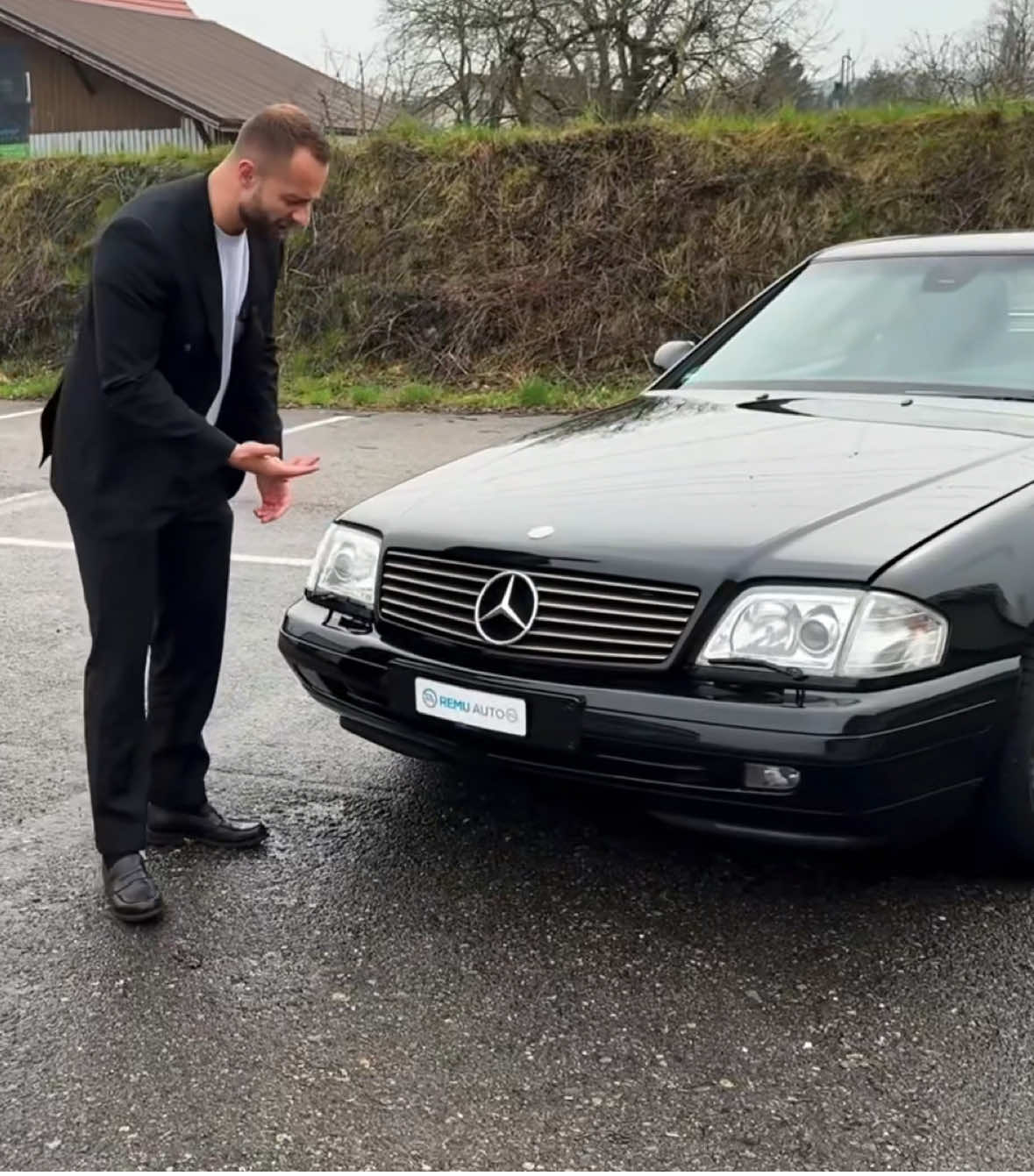 Mercedes SL65 V12 | Song 👉 ACIDO III - Slowed ❗️ #mercedes #sl #carsoftiktok #viral #global 