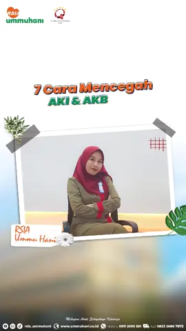 🌸 Mencegah lebih baik daripada mengobati!  7 cara mencegah AKI (Angka Kematian Ibu) dan AKB (Angka Kematian Bayi) — langkah sederhana tapi sangat penting untuk keselamatan ibu dan bayi 💕 Yuk, sama-sama kita jaga generasi penerus bangsa dengan pengetahuan dan tindakan nyata! 🤰👶 #AKI #AKB #KesehatanIbuAnak #IbuSehatBayiSehat #EdukasiKesehatan #CegahAKI #CegahAKB #SalamUmmuHani #rsiaummuhani #rsiaummuhanipurbalingga #purbalingga #viraltiktok #viral 