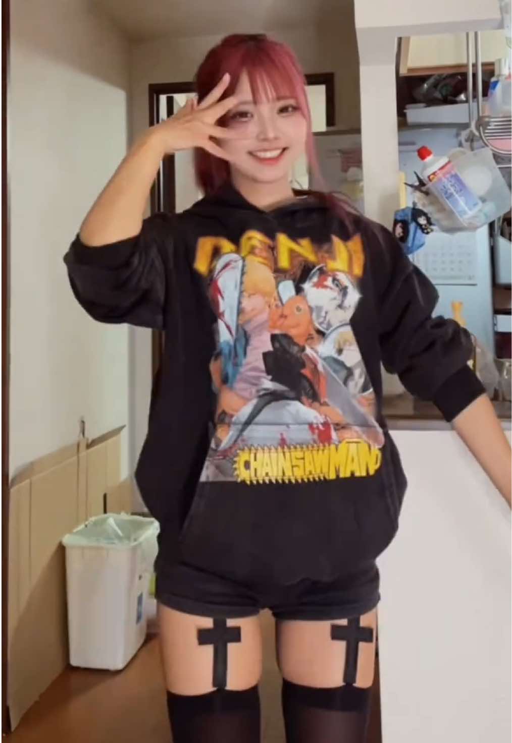 揺れるポニーテールは好きですか#japaneseanime #Naruto サブスクにリズきゅんコス載せたらシャドバンになった#無加工 