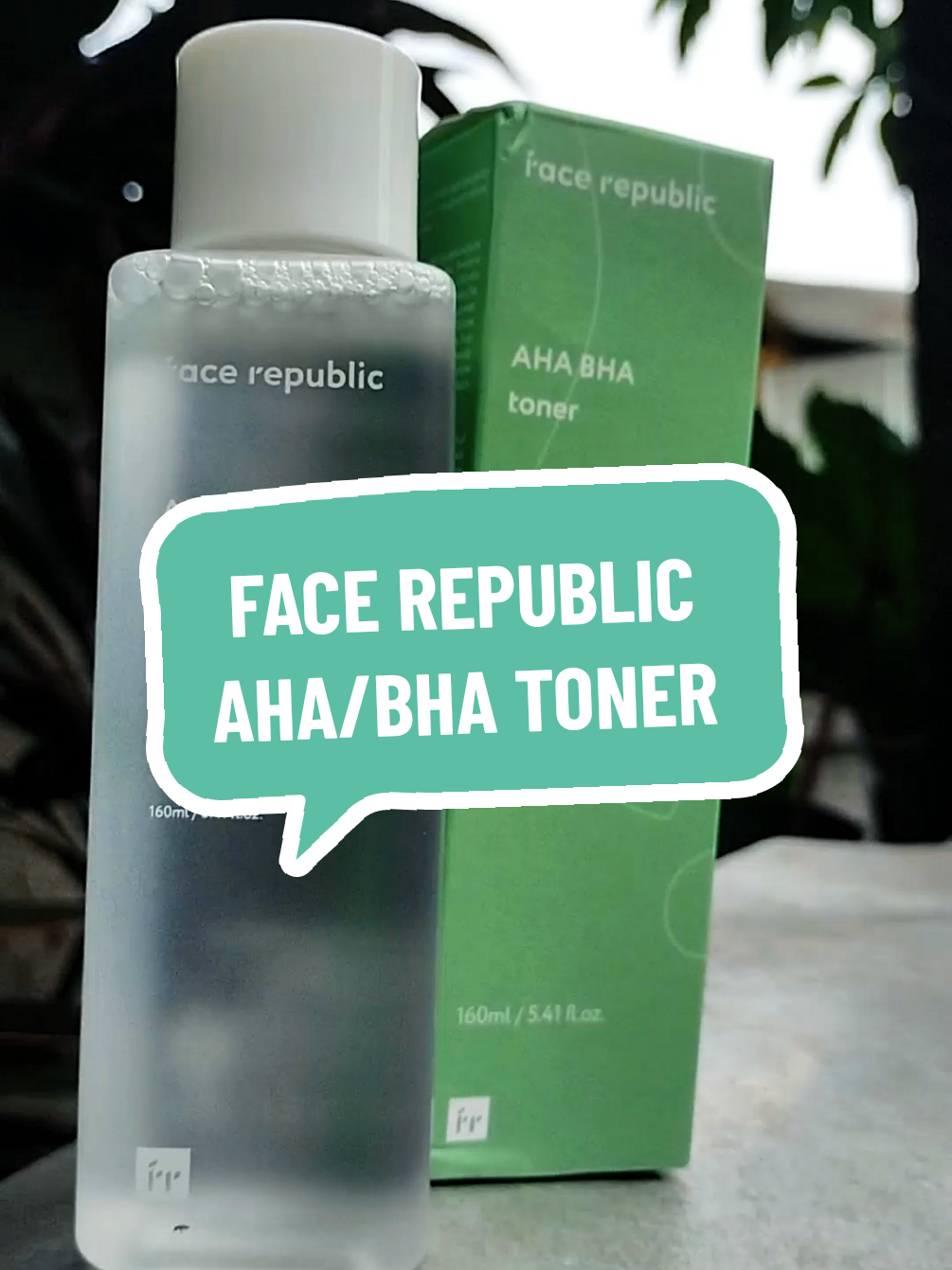 Face Republic AHA/BHA Toner ✨ Get the Face Republic Protect Skincare Set for glowing glass skin effect ✨