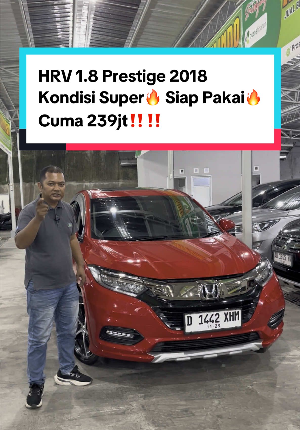 HRV 1.8 Prestige 2018 . Kondisi Super🔥 Siap Pakai🔥 Spesial Harga Kredit 239jt Spesial Harga Cash 249jt More Info ; 0822 99 800 805 081 700 85 805 KING MOBILINDO (Bursa Mobil Sriwijaya) Jl Sriwijaya Baru 102 Semarang #fyppppppppppppppppppppppp #kingmobilindo #jualbelimobil #hondahrv #hrvprestige 