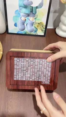 Hộp gỗ tiết kiệm vừa có động lực vừa thú vị mỗi ngày #hopgotietkiem #hopgotietkiemtien #tietkiem #thanhhoai22003 #xuhuong #fyp 