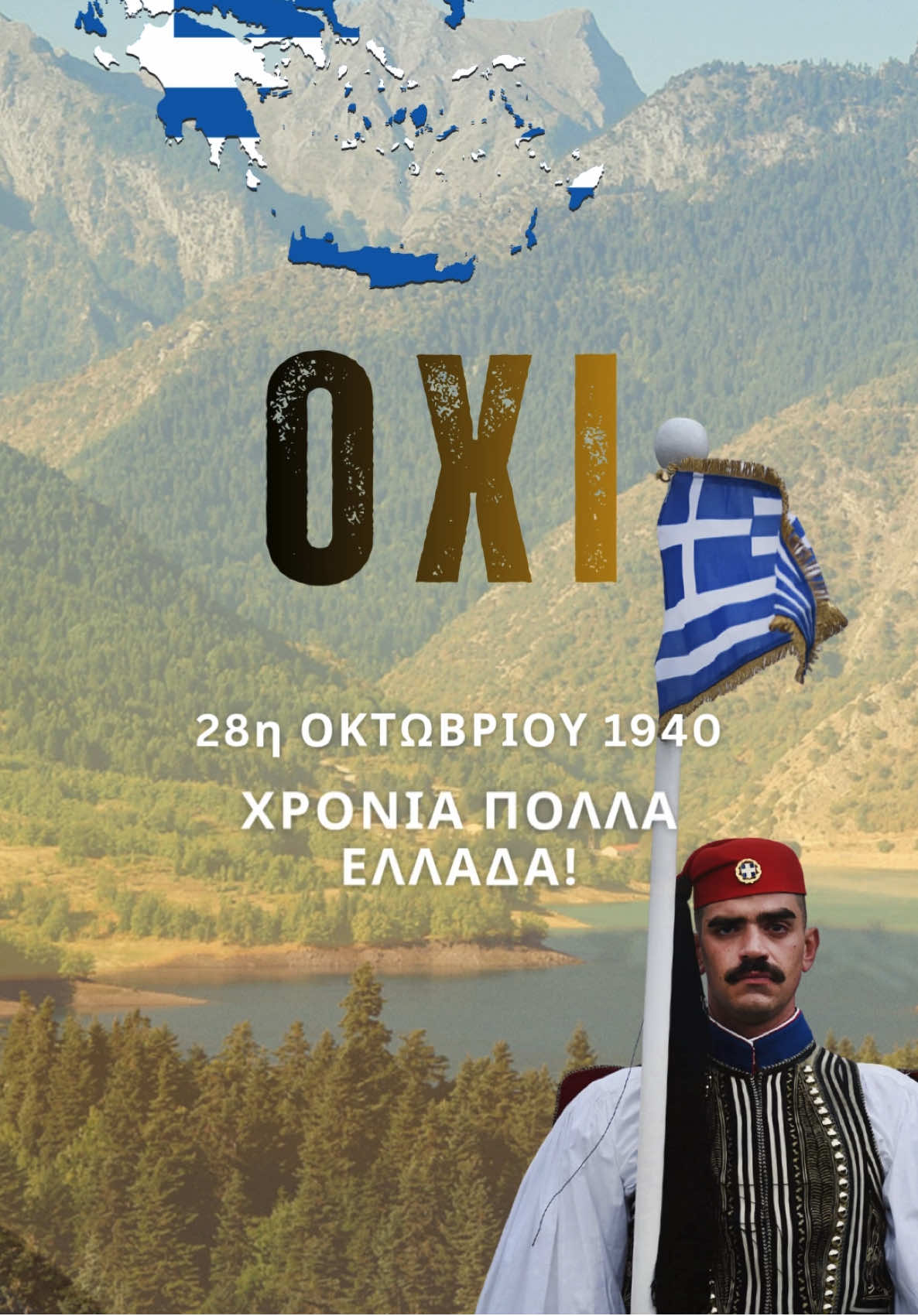 🇬🇷 Ζήτω η 28η Οκτωβρίου! Χρόνια Πολλά Ελλάδα! 💙 . #Greece #28October #NationalCelebration #OXIDay #LeosHouseOfBagels