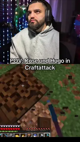 POV: Rose und Hugo in Craftattack @ROSEMONDY 🌹 @LetsHugo #rosemondy #letshugo #Minecraft #craftattack #parodie 