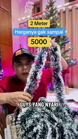 Hiasan Natal slingker pohon Natal, harga murah lagi promo, silahkan di cek out di keranjang kuning #hiasannatal #dekorasinatal #slinger #gajiansale #promomurah 