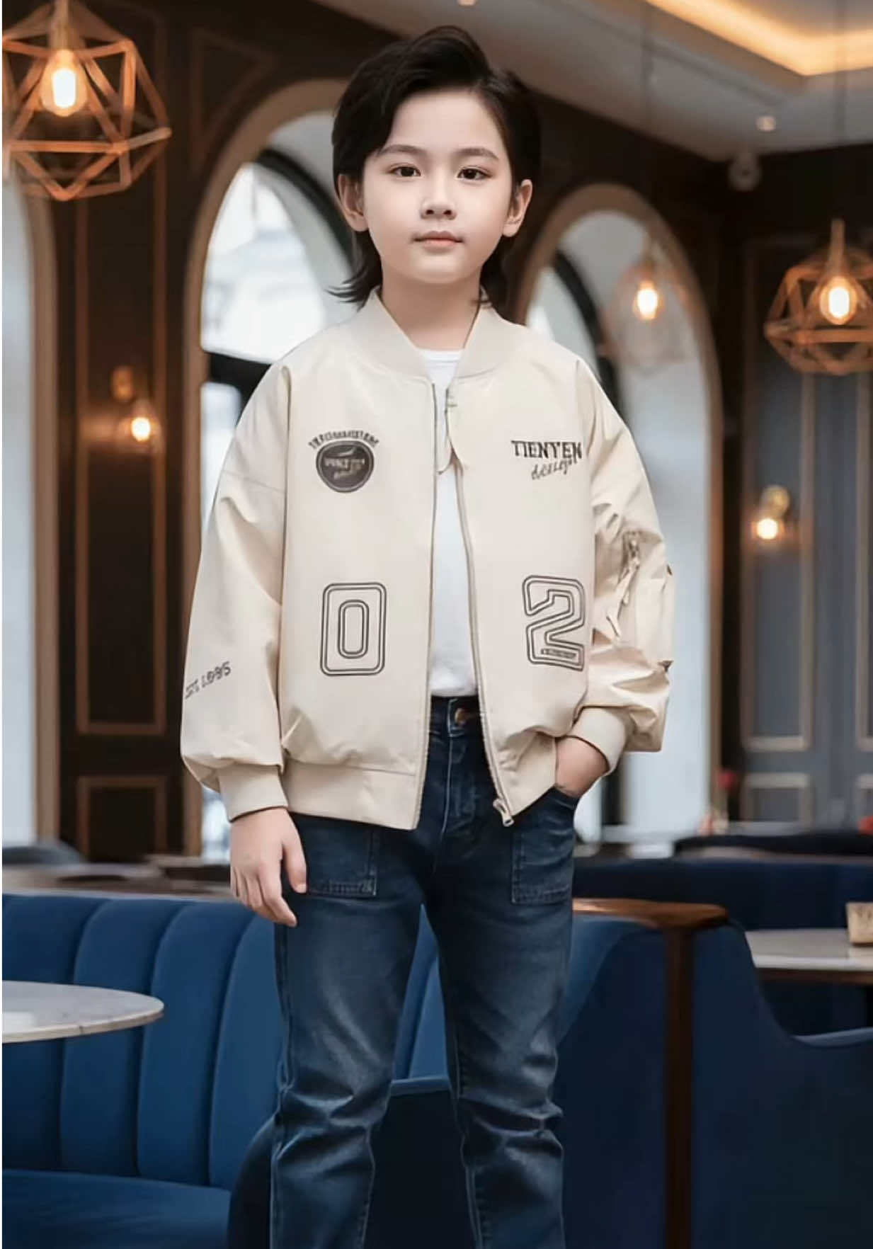 Áo khoác bomber bé trai đẹp quá các mom ơi #quanaotreem #thoitrangchobe #aokhoacbomberbetrai #aokhoacgiobetrai #aokhoacbetrai 