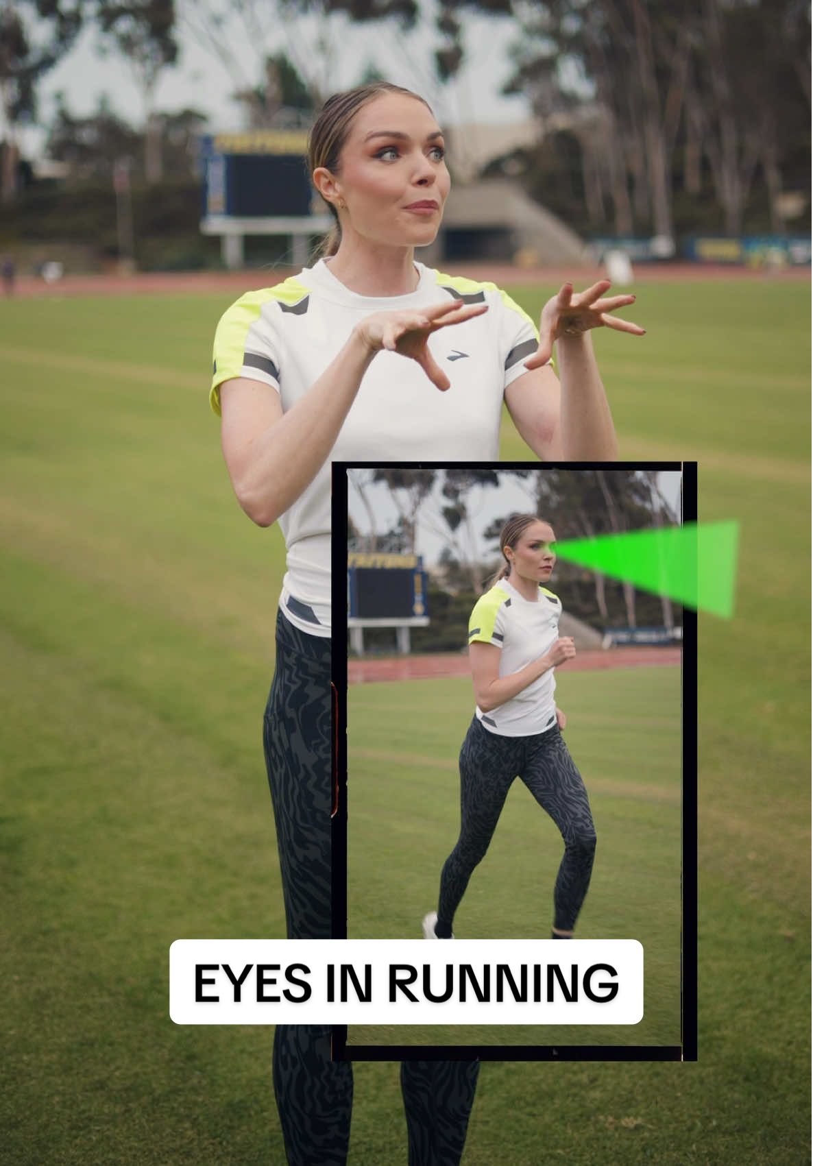 AUTHOR’S NOTE: the faster you’re going, the better this tip works! The slower you’re going, the more this tip keeps you healthy! ❤️❤️❤️ Keep those eyes up, do your drills, and have an amazing run ✨