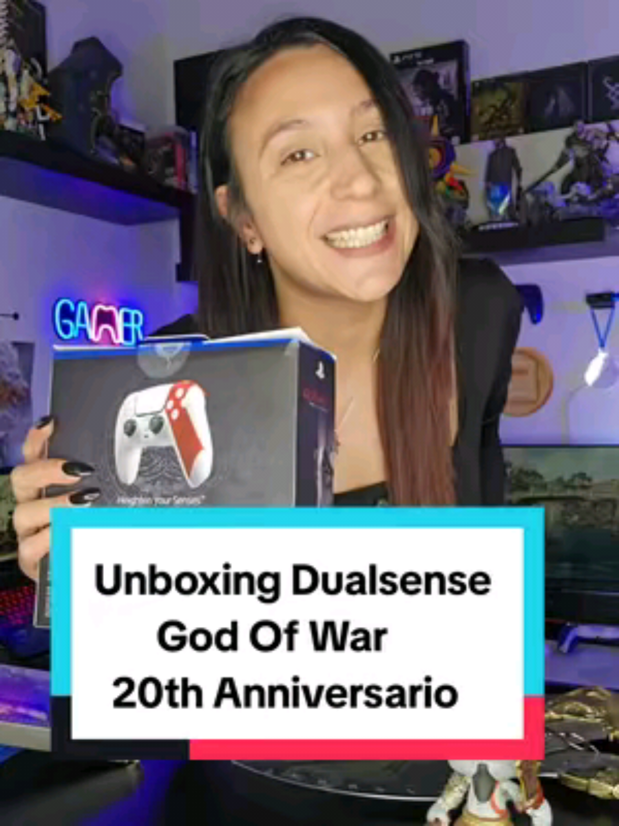 Dualsense God Of War 20th Anniversario 👀  Grazie PlayStation Italia 💙 #unboxing #dualsense #godofwar #ps5 #gifted 