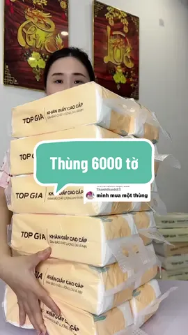 Trả lời @Thanhthanh83 Thùng giấy rút 6000 tờ #giaytreotuong #giaytreotuong #topgia 