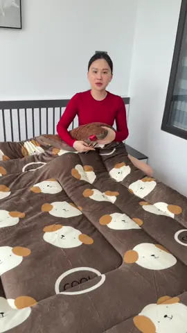 Một chiếc chăn – cả mùa đông ấm áp! Yuki: đẹp – nhẹ – không rụng lông – ai cũng nên có một cái!#fyp #viral #chăn #chanlongtho #chanyuki 