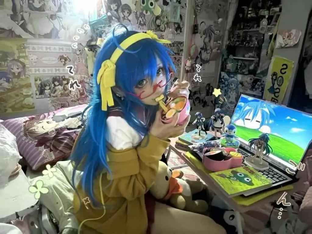 #泉こなた #らきすた #オタク #平成 #オタク部屋 