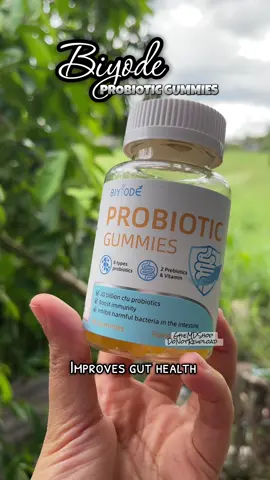 Improves our gut health with this PROBIOTIC GUMMIES from BIYODE #biyode #probiotics #gummies #biyodeprobioticgummies 