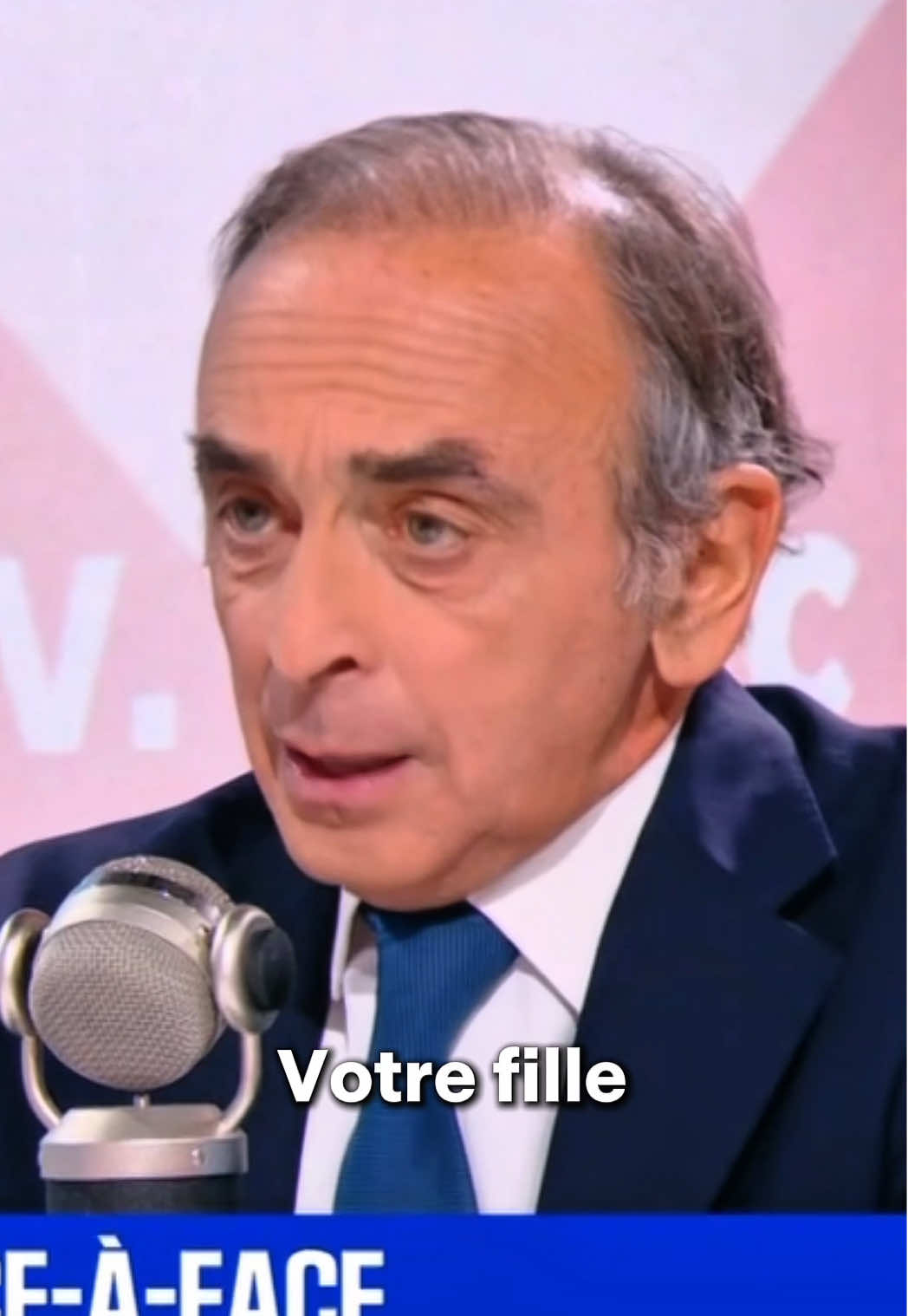 Si nous continuons comme cela, Apolline de Malherbe, dans 20 ans, votre fille ne pourra pas sortir sans voile. #ericzemmour #viralvideos #buzz #islamic #hijab 