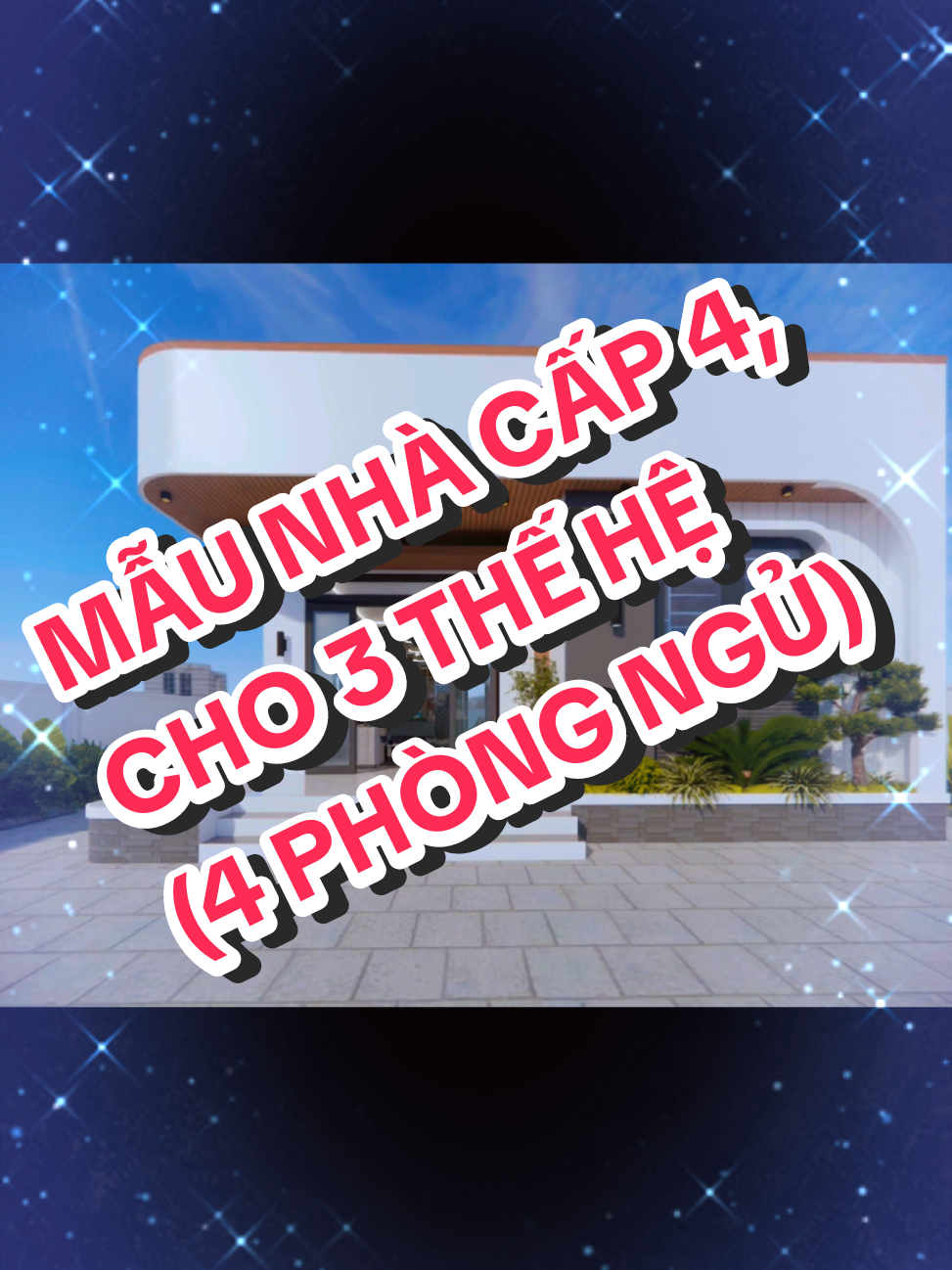 Nhà cấp 4 hiện đại, cho 3 thế hệ. gồm 4 phòng ngủ và 3 Toilet.  mọi người cùng tham khảo  #xaynhatrongoi #nhacap4 #nhacap4dep #nhadep #xaydungquanngoc #xuhuongtiktok #xuhuong #viral #viral?tiktok🥰 