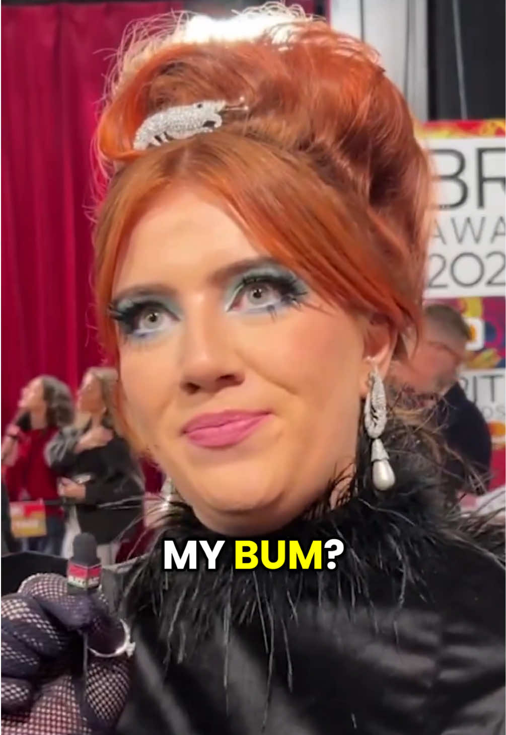 Seeing as @cmat’s bum is all over TikTok again… any excuse #cmat #livetv #fashion #couture