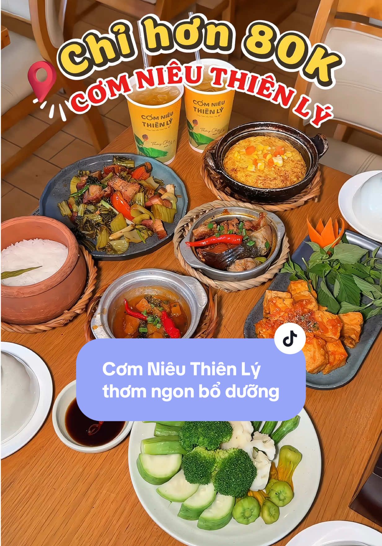 Chị em phụ nữ tiết kiệm thời gian để dành cho bản thân nha 😍 #ComNieuThienLy #comnieu #nhahang #amthuctruyenthong  #VietnameseCuisine  