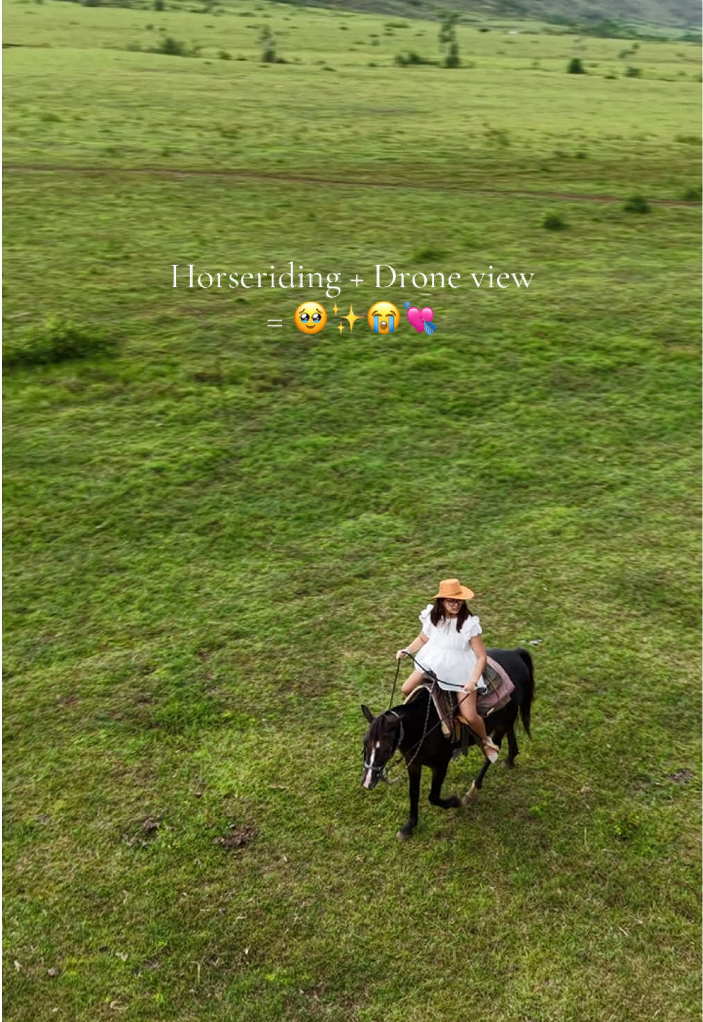 One of my favorite life moments. 😭✨  #bukidnon #communalranchbukidnon #horseriding #drone 
