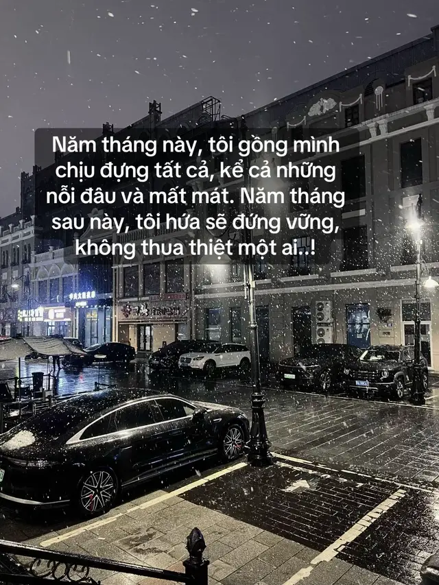 Năm tháng này, tôi gồng mình chịu đựng tất cả, kể cả những nỗi đâu và mất mát. Năm tháng sau này, tôi hứa sẽ đứng vững, không thua thiệt một ai !#fpy #tamtrang #cuocsong #xuhuong #thnhsocciu 