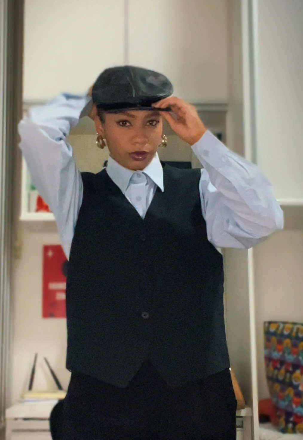 Mirei em Sineers e acertei em Peaky Blinders #halloweenlook  #sinners #peakyblinders #fantasia 