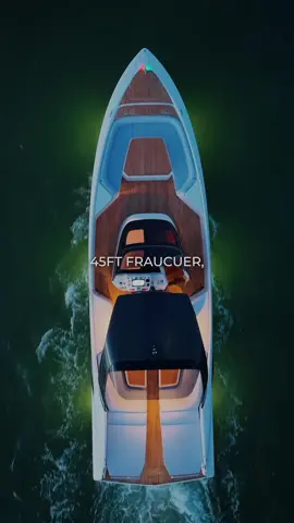 The 45 Frauscher, handcrafted for precision and performance in Austria by a family shipyard. A true luxury dayboat built to last, featuring a spacious open cabin, advanced joystick controls, innovative refrigeration, and premium finishes throughout. Comment “Luxury Dayboat” for more info #frauscher #yachts #luxuryyacht #dayboat #yachtlife    