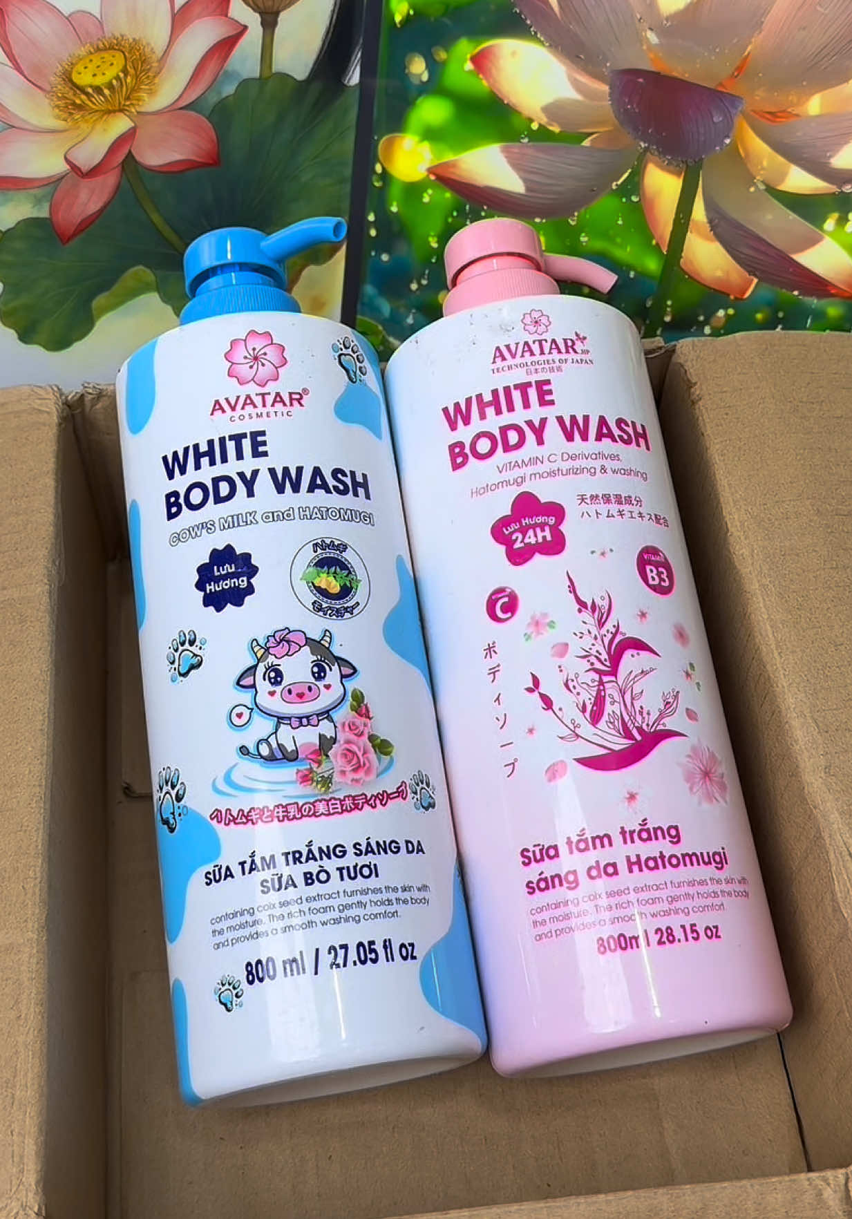 Combo 2 chai sữa tắm Avatar #emkieutaphoa #suatamavatar #suatam #avatar #suatamnuochoa 